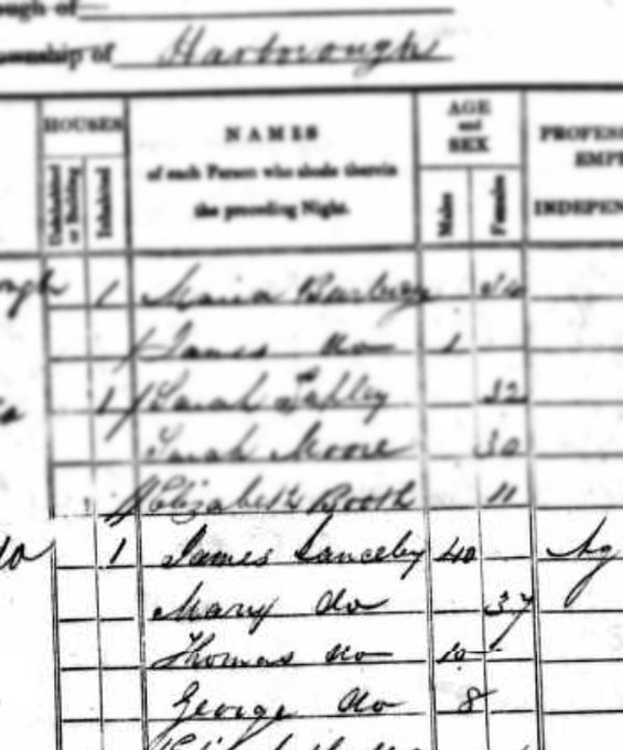 1841 Census of Lansbury family